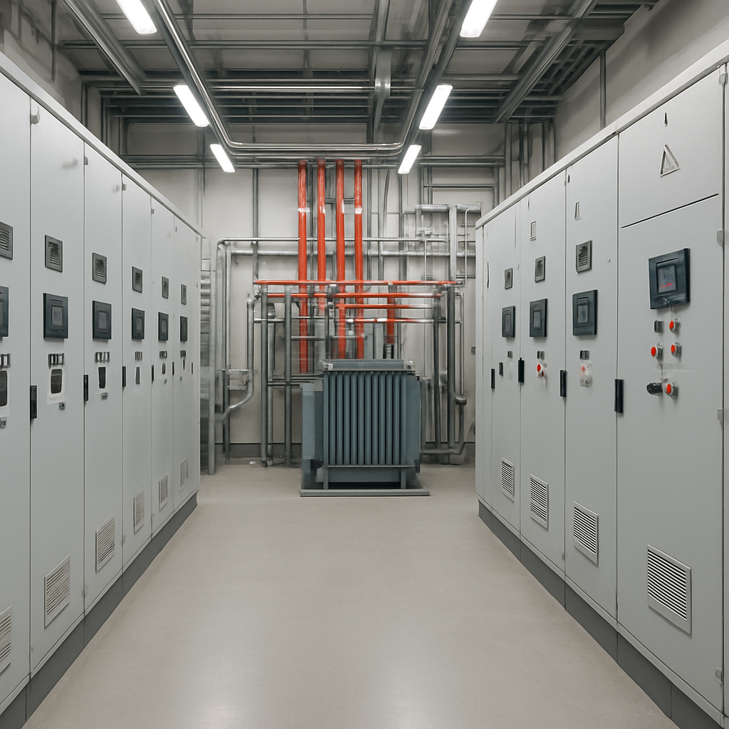 11kV Switchgear Room — Steel Plant